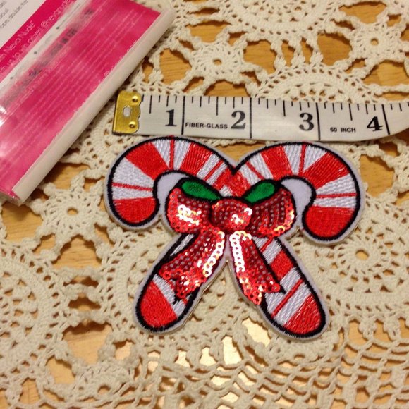 New candy cane Christmas nipple pasties - Picture 6 of 7